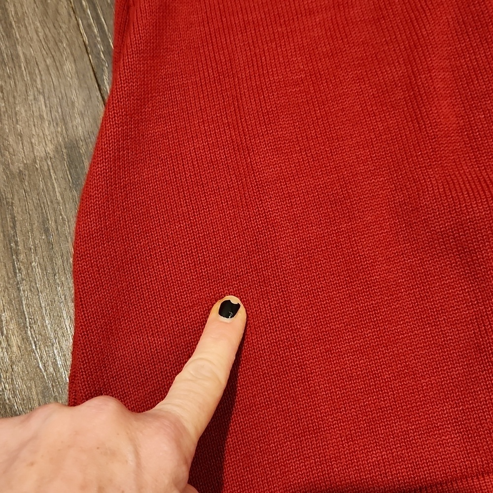 ❤️ ATHLETA OLYMPIA SWEATER DRESS IN CLARET RED, XS - Picture 15 of 15